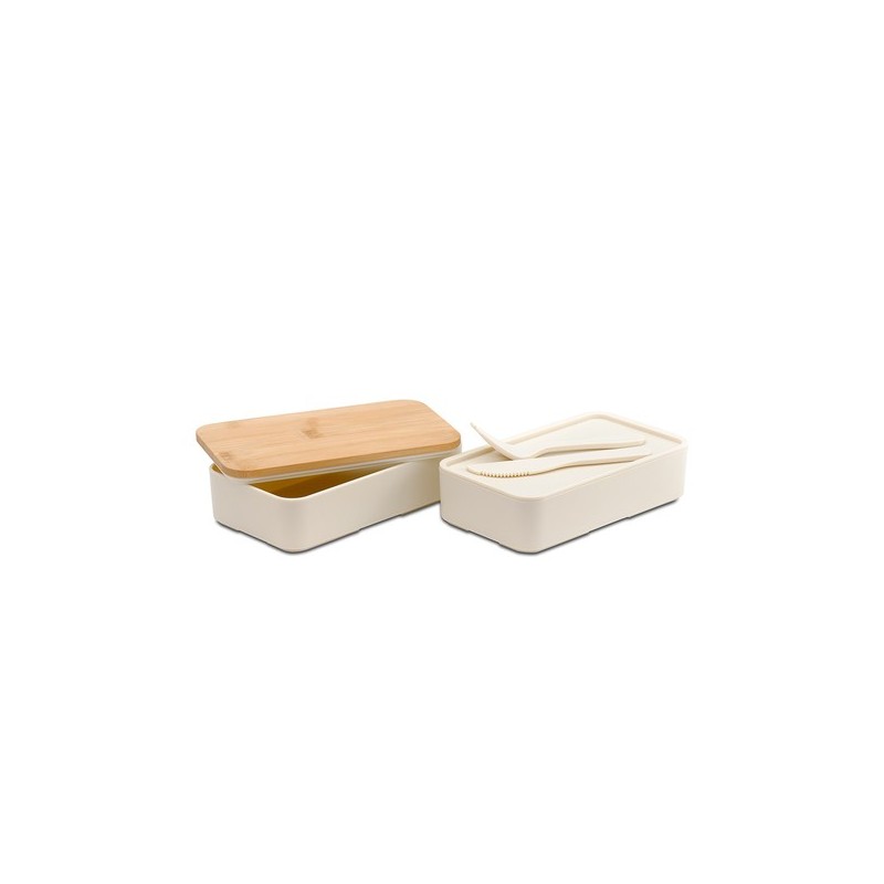 Machico doppelte Lunchbox - Beige
