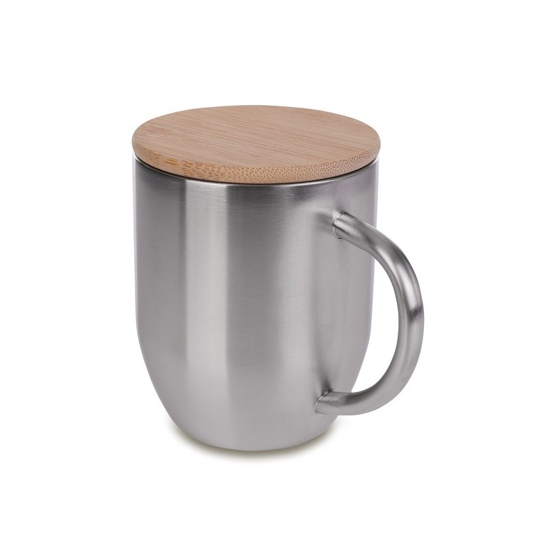 Maloy Stahlbecher 350ml - Silber