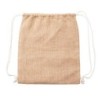 Eco-Pure Jute-Rucksack - Braun