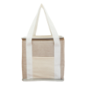 Loni isolierte Lunchtasche aus Juta - Beige