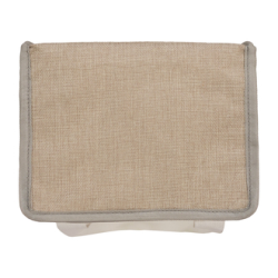 Loni isolierte Lunchtasche aus Juta - Beige
