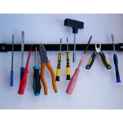 Magnetico Magnetic Tool Bar - Schwarz