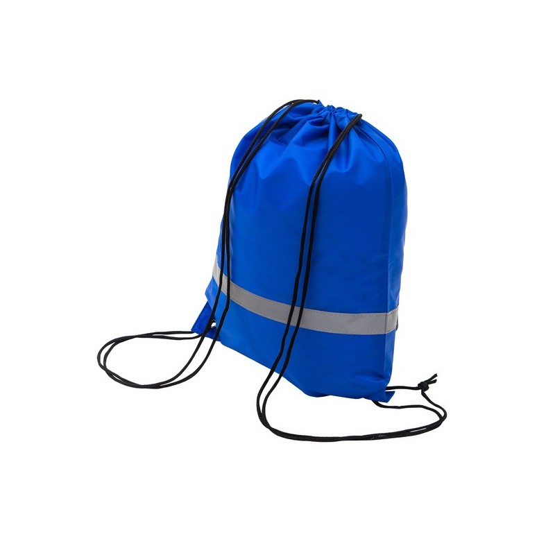 Aktionsrucksack mit Reflexstreifen - Blau