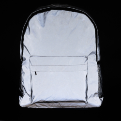 Antar reflektierender Laptop-Rucksack - Silber