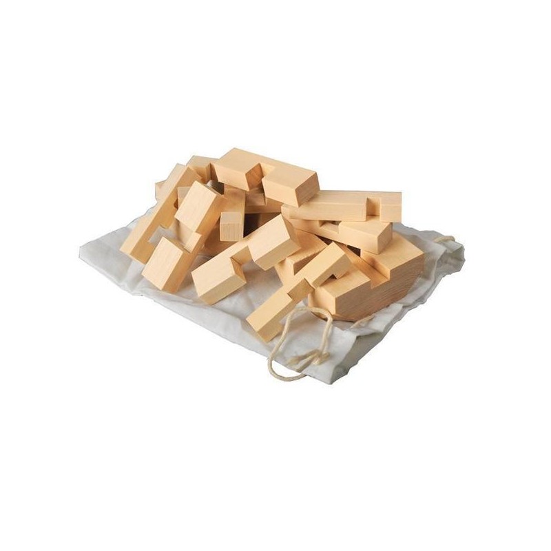 Würfelpuzzle - Braun