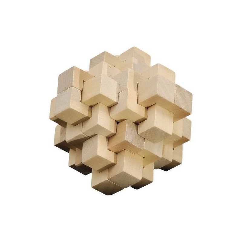 Rautenpuzzle - Braun