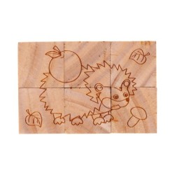 Animal World Holzklötze - Beige