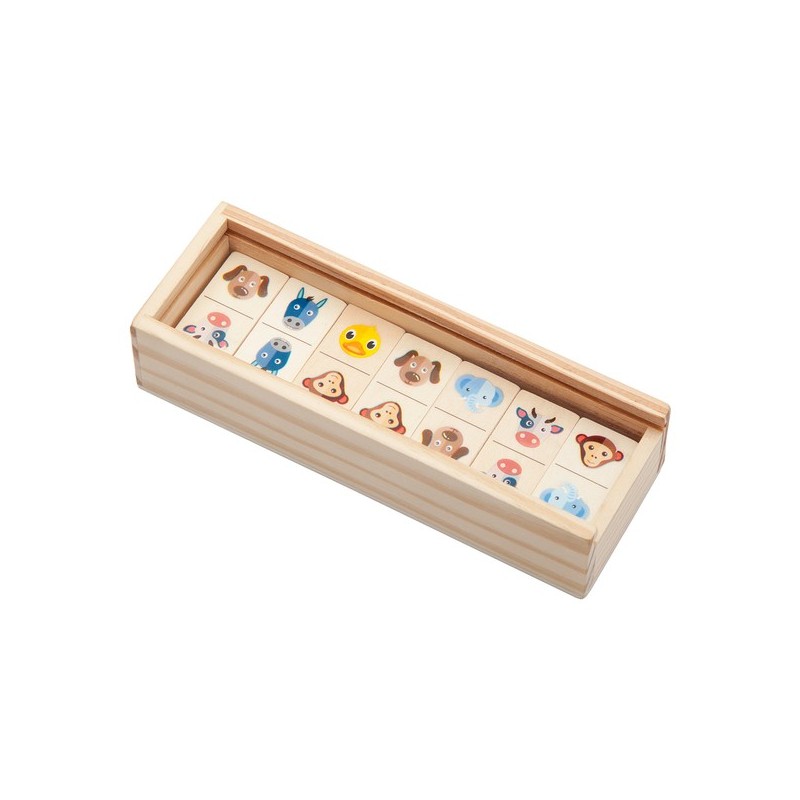 Domino-Bauernhof - Braun