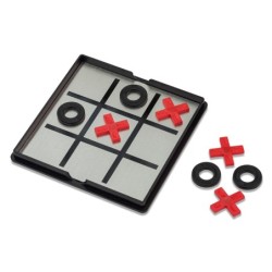 Magnetisches Tic Tac Toe Spiel - Schwarz