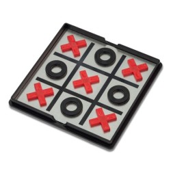 Magnetisches Tic Tac Toe Spiel - Schwarz