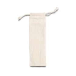 Nantes Besteckset im Baumwollbeutel - Beige