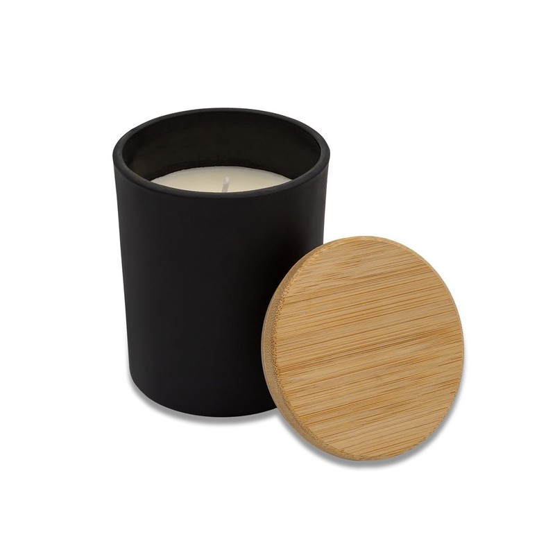 Somonte Sojawachskerze - Schwarz