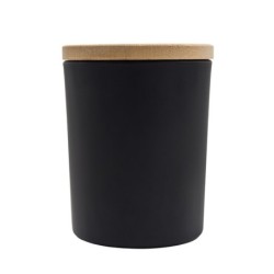 Somonte Sojawachskerze - Schwarz