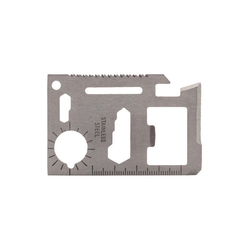 Multitool in Kreditkartenform - Silber