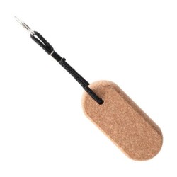 Schlüsselanhänger aus Kork - Beige