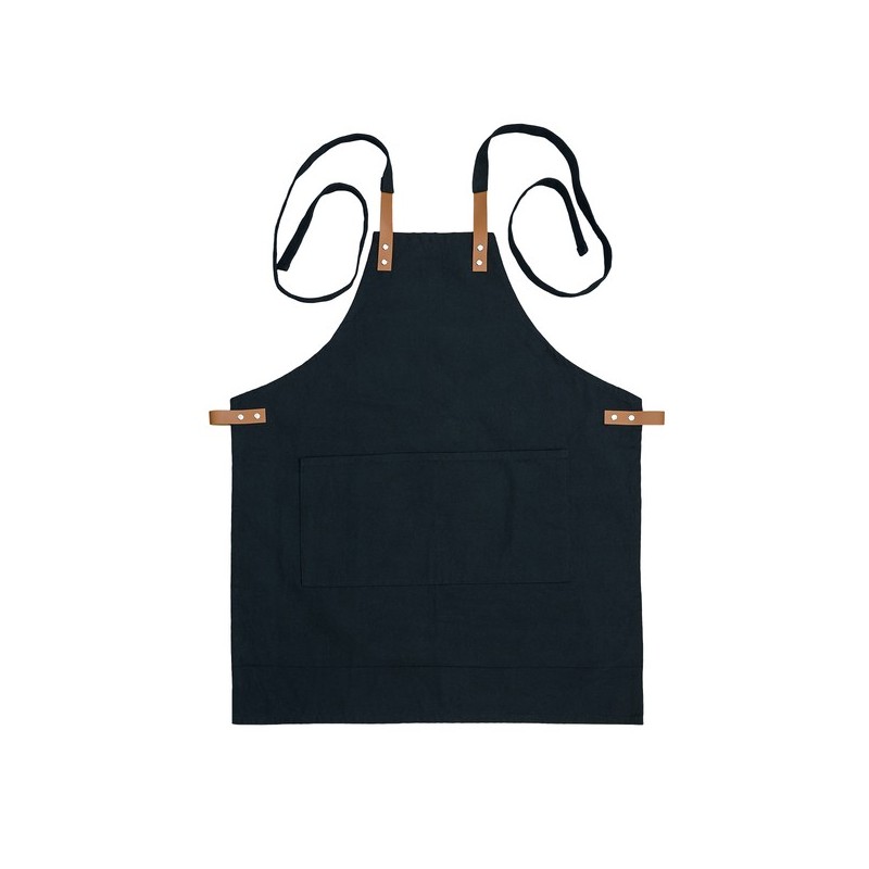 Masteri Baumwollschürze - Schwarz