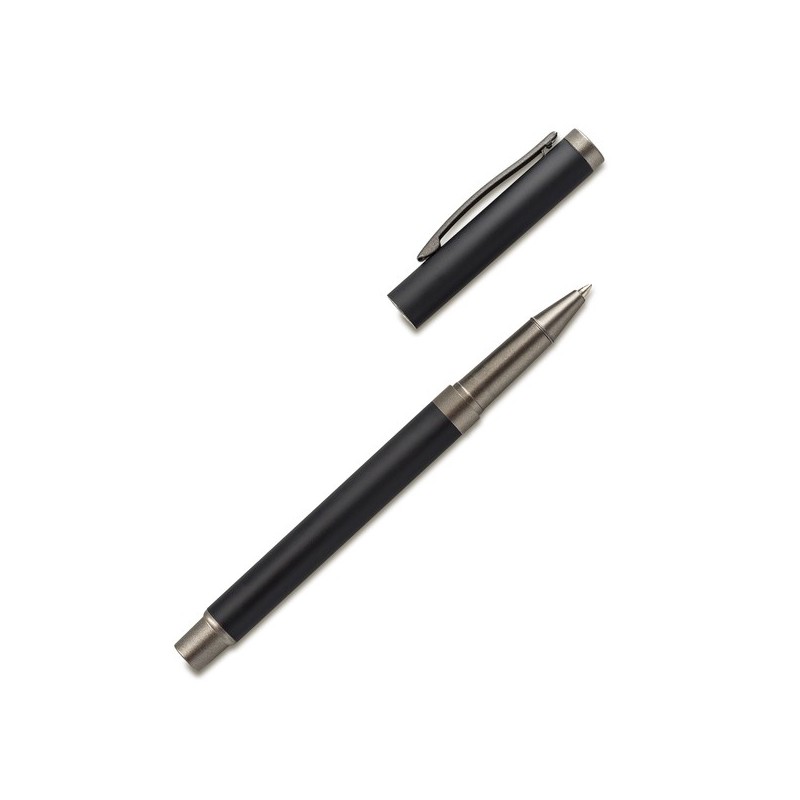 Lille Aluminiumstift mit Gelmine - Schwarz