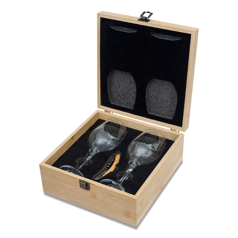 Veneto Set bestehend aus zwei Weingläsern - Beige