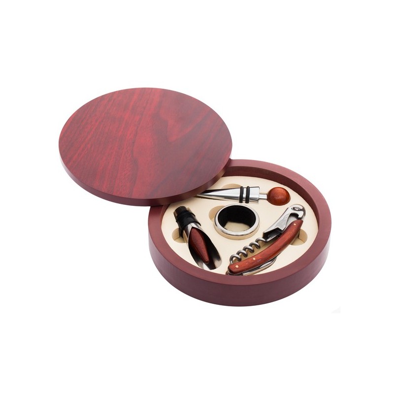 Limoges Weinset. kastanienbraun - Weinrot