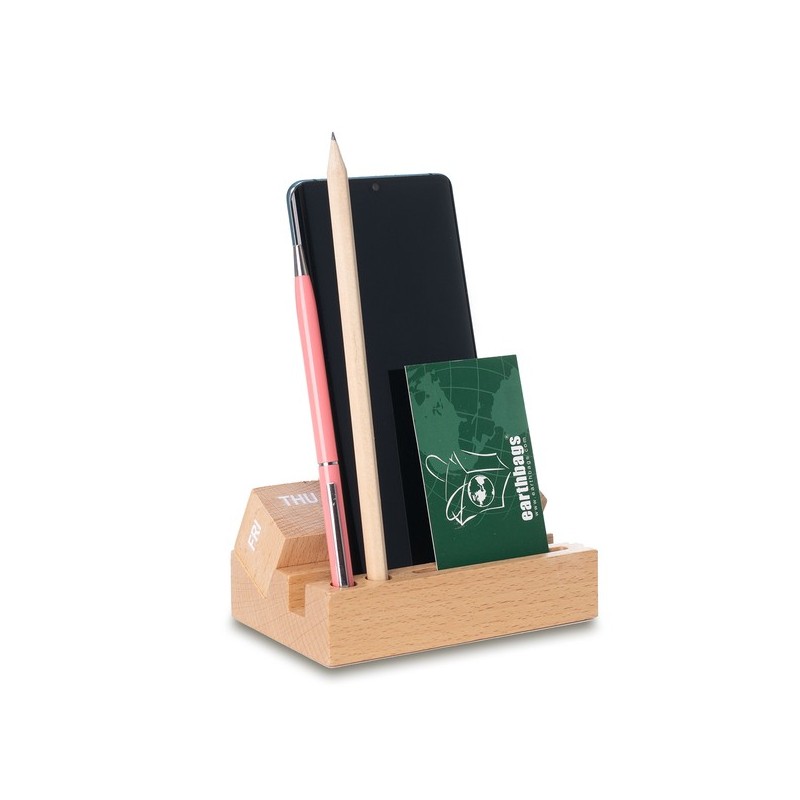 Luca callendar mit Organizer - Braun