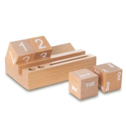 Luca callendar mit Organizer - Braun