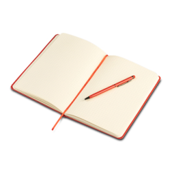 Abrantes Notizblock- und Stiftset - Rot