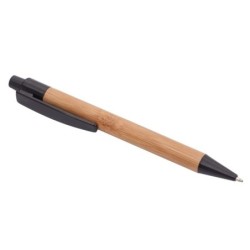 Porto Notizblock mit Kugelschreiber-Set - Schwarz