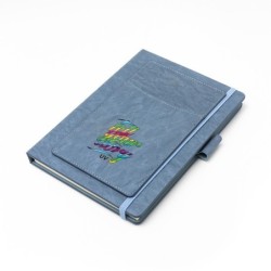 Savona Notizbuch mit Organizer - Blau