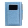 Savona Notizbuch mit Organizer - Blau