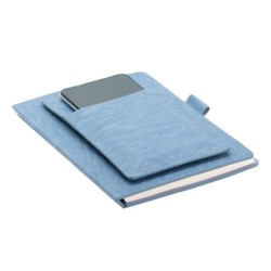 Savona Notizbuch mit Organizer - Blau