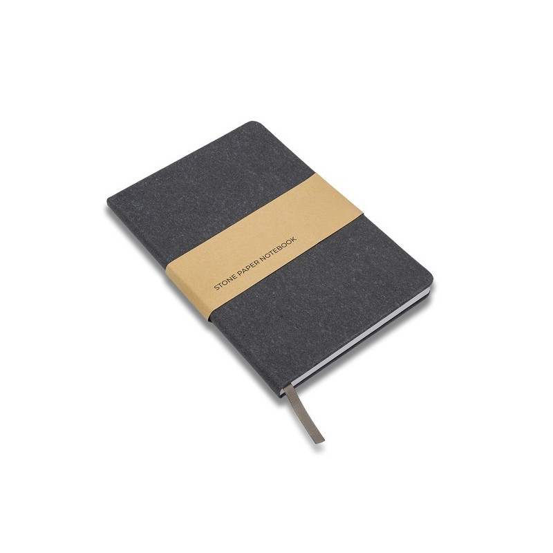 Berde Steinpapier-Notizbuch - Graphit
