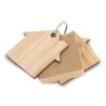 Homeland Bamboo Schlüsselanhänger mit Memokarten - Beige