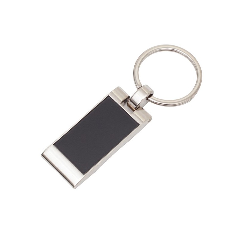 Forte Schlüsselanhänger aus Metall - Schwarz