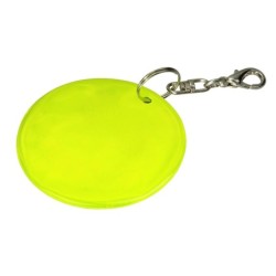 Happy reflektierender Schlüsselanhänger - Gelb