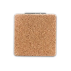 Spiegel mit Korkrahmen - Beige