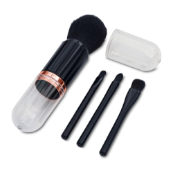 Bella Make-up Pinsel Reiseset - Schwarz