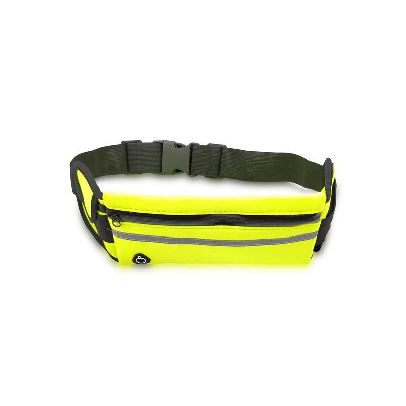 Allget Sport-Gürteltasche mit Flaschenhalter - Gelb