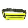 Allget Sport-Gürteltasche mit Flaschenhalter - Gelb