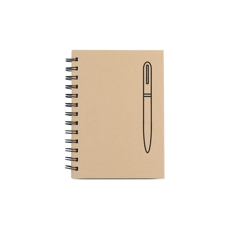 Attract Notizbuch mit Magnet - Beige