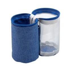 Vielseitiges Federmäppchen - Blau