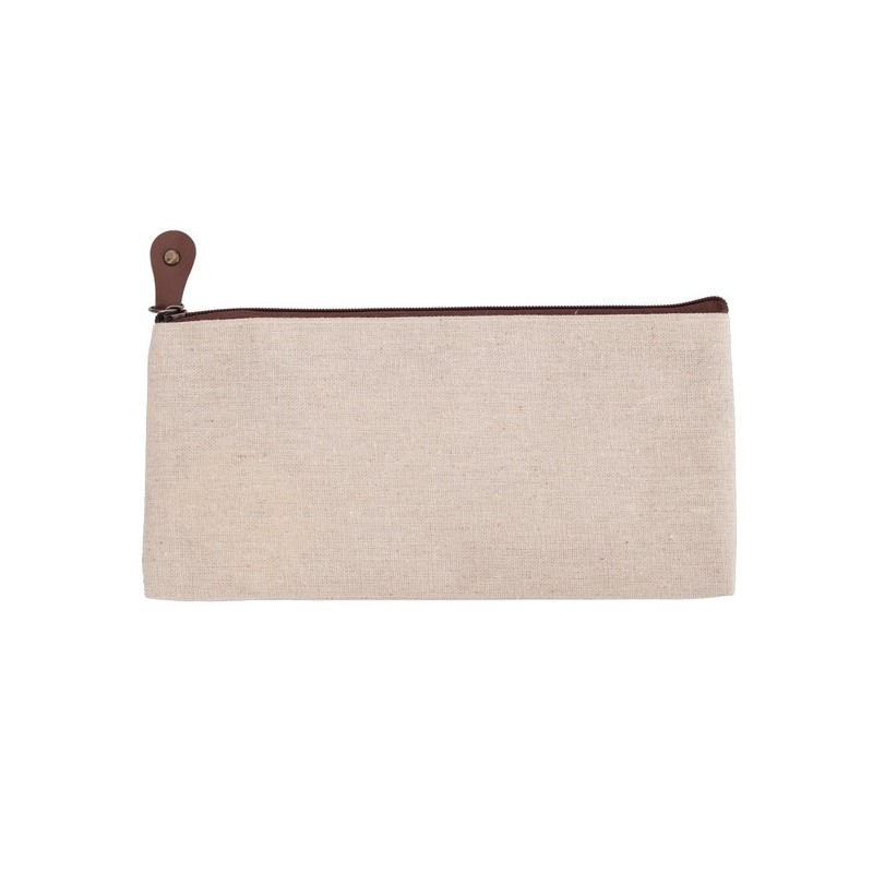 Stifthalter aus Damast - Beige