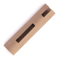 Einfaches Set aus Bleistift und Lineal - Beige