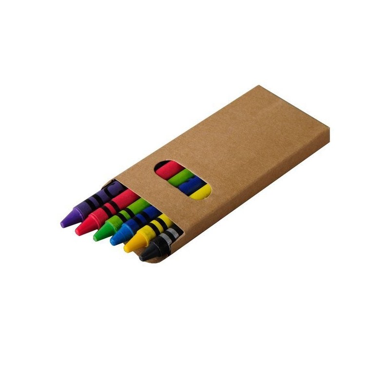 Wachsmalstift-Set 8cm - Braun