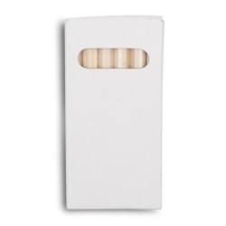 Buntstift-Set 9cm - Weiß