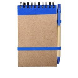 Kraft-Notizbuch 90 x 140/70 KB - Blau