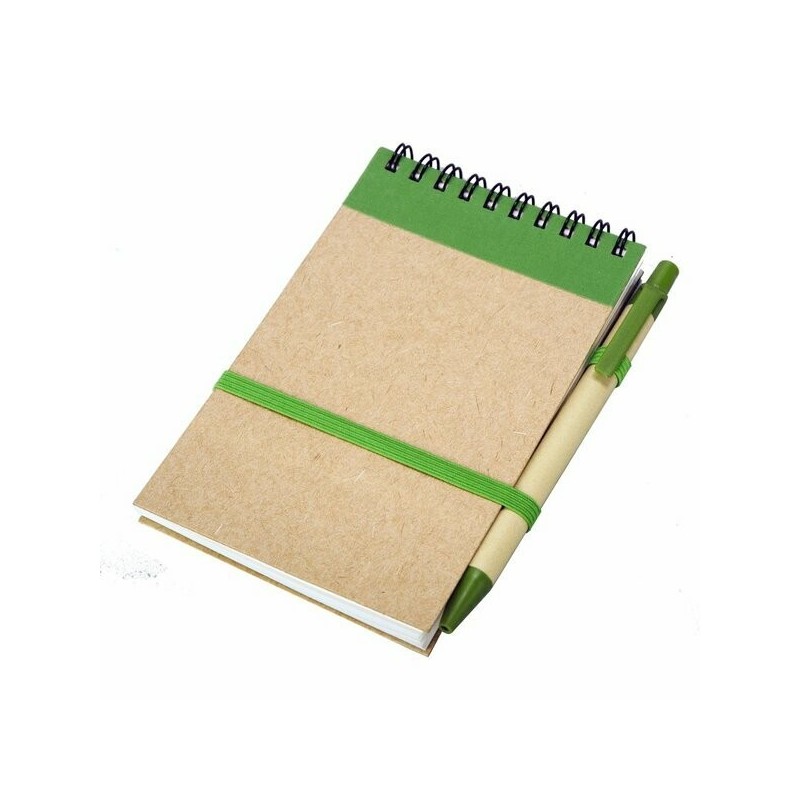 Kraft-Notizbuch 90 x 140/70 KB - Grün