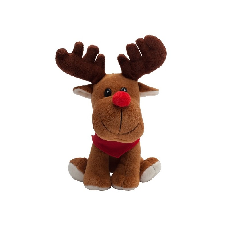 Kuscheltier Happy Reindeer - Braun