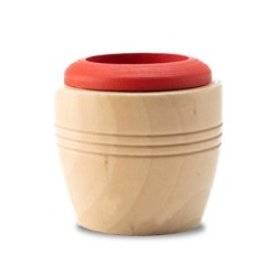 Kaleidoskop aus Holz - Rot