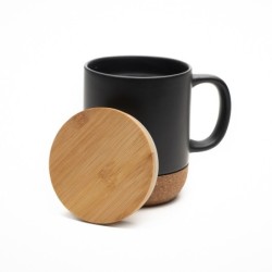 Giulia Keramikbecher 400ml - Schwarz