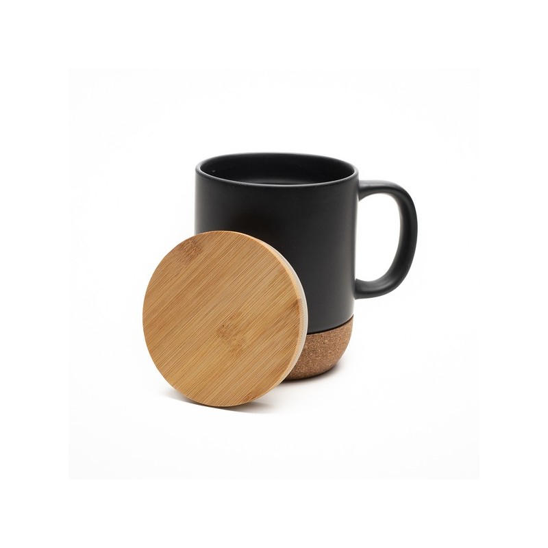 Giulia Keramikbecher 400ml - Schwarz